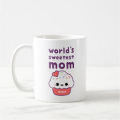 Die süßeste Mama der Welt Kaffeetasse (Links)