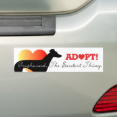 Die süßeste Sache ADOPTIEREN Autoaufkleber (Auf Auto)