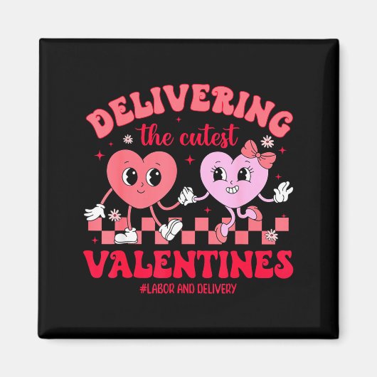 Die süßeste Valentins-Lebens- und Entbindungssitua Magnet (Vorne)