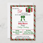 Die süßeste Weihnachtsdusche Einladung (Vorderseite)