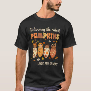 Die süßesten Kürbisse liefern Wehen und Geburt  T-Shirt