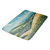 Die Sussex Downs Badematte (Schrägansicht)