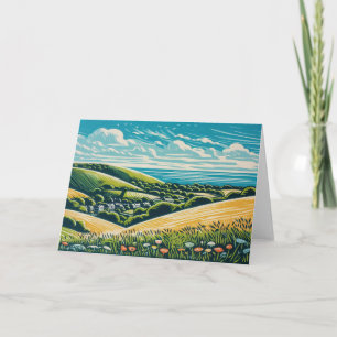 Die Sussex Downs Karte