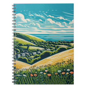 Die Sussex Downs Notizblock