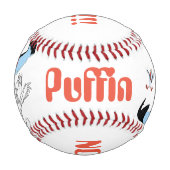 Die Swan Princess Baseball mit Puffin (Vorderseite)