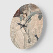 Die Swan Princess Große Wanduhr (Winkel)
