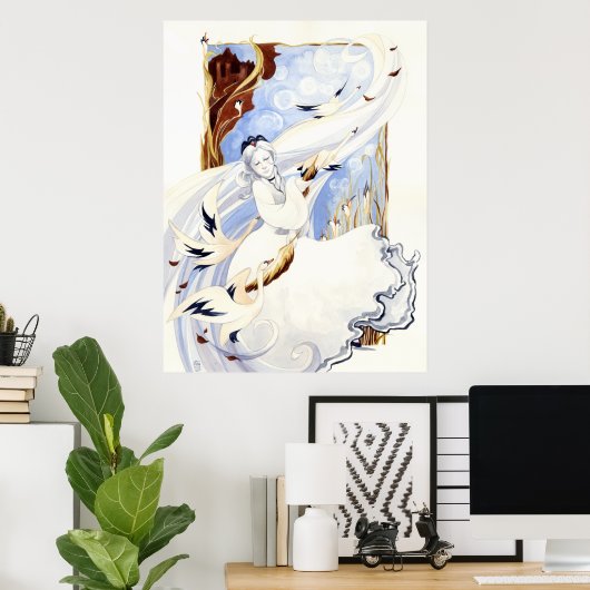 Die Swan Queen Print Poster (Heimbüro)