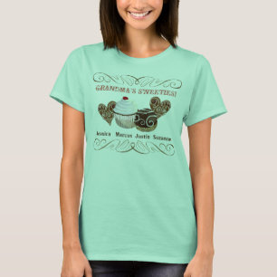 Die Sweeties der Großmutter, personalisiertes T-Shirt