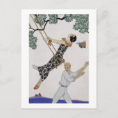 Die Swing der 1920er Postkarte (Vorderseite)