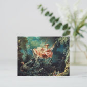 Die Swing, die glücklichen Unfälle des Swing Postkarte (Stehend Vorderseite)