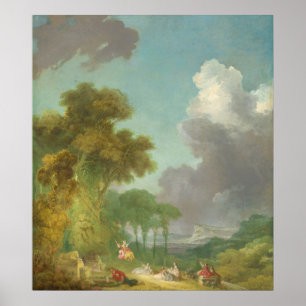 Die Swing - Jean Fragonard Fine Art Poster