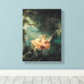 Die Swing Leinwanddruck (Insitu (Holzboden))