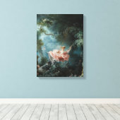 Die Swing Leinwanddruck (Insitu (Holzboden))