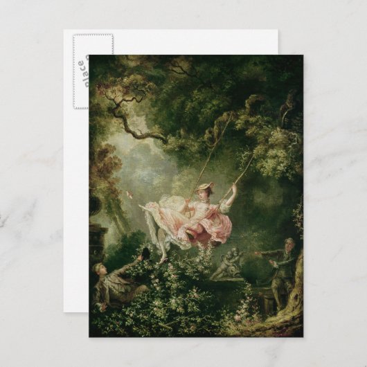 Die Swing Postkarte (Vorne/Hinten)