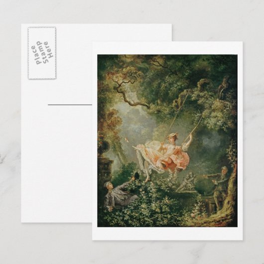 Die Swing Postkarte (Vorne/Hinten)