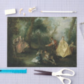 Die Swing von Nicolas Lancret Seidenpapier (Handwerk)