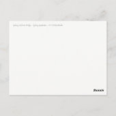 Die Sydney Harbour Bridge Postkarte (Rückseite)