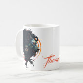 Die Symbiose aus Stärke und Gnade Kaffeetasse (Vorderseite Links)