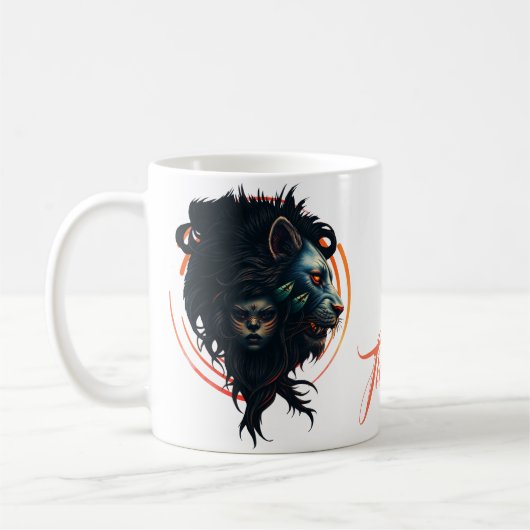 Die Symbiose aus Stärke und Gnade Kaffeetasse (Links)