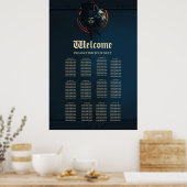 Die Symbiose aus Stärke und Gnade Poster (Küche)