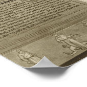 Die Symbole Poster (Ecke)