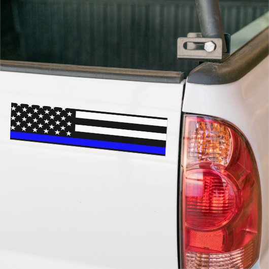 Die symbolische bläuliche Flagge der blauen Linie Autoaufkleber (Auf Lkw)