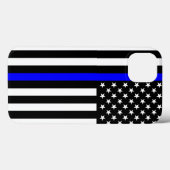 Die symbolische bläuliche Flagge der USA Case-Mate iPhone Hülle (Rückseite (Horizontal))