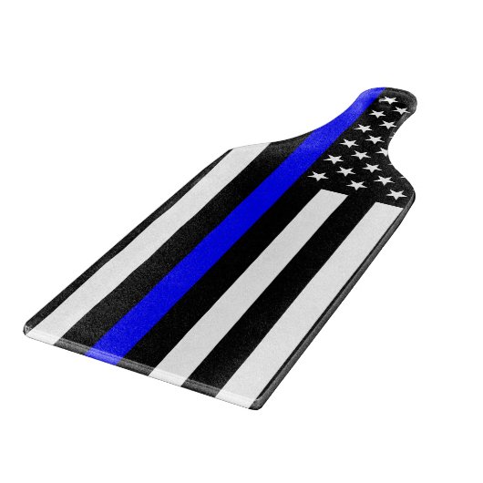 Die symbolische bläuliche Flagge der USA Schneidebrett (Ecke)