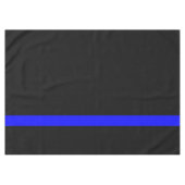 Die symbolische dünne Blue Line-Vertikale-Art Tischdecke (Vorderseite (Horizontal))