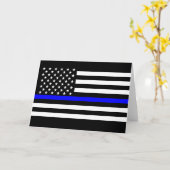 Die symbolische dünne grafische US Flagge Blue Karte (Gelbe Blume)