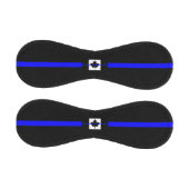 Die symbolische Thin Blue Line auf kanadischem Aho Baseball (Paneele)