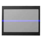 Die symbolische Thin Blue Line Grafik Notizblock (Vorderseite)