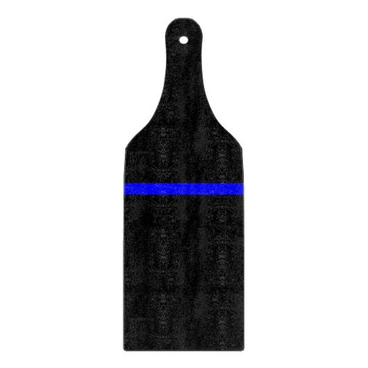 Die symbolische Thin Blue Line Grafik Schneidebrett (Vorderseite)