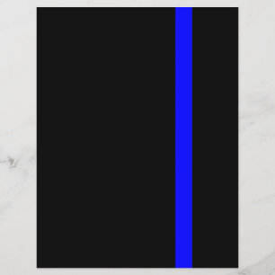 Die symbolträchtige, blauen Linien Flyer