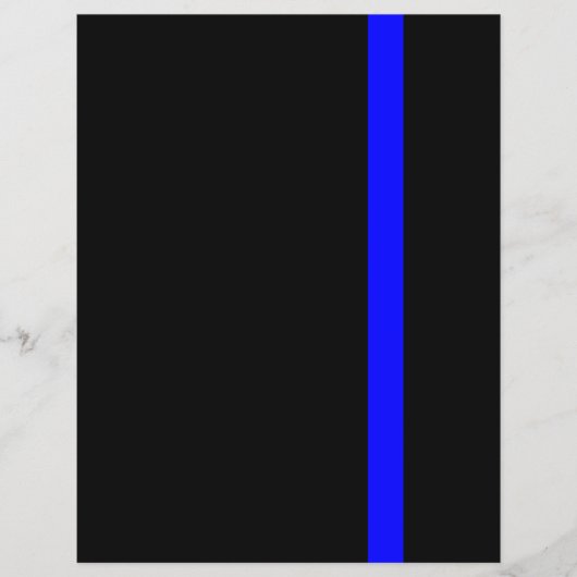 Die symbolträchtige, blauen Linien Flyer (Vorne)