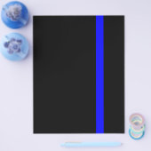 Die symbolträchtige, blauen Linien Flyer (Einzeln)