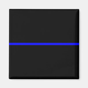 Die symbolträchtige, blauen Linien Magnet