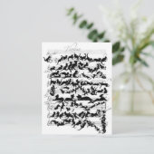 Die Symphonie der Chate Postkarte (Stehend Vorderseite)