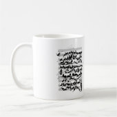 Die Symphonie des Cat Vector Kaffeetasse (Links)