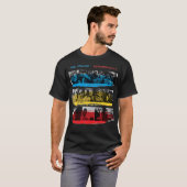 Die Synchronität der Polizei T-Shirt (Vorne ganz)