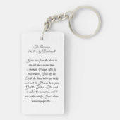 Die Szenarien von Rembrandt Schlüsselanhänger (Rückseite)