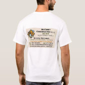 Die T der Männer T-Shirt (Rückseite)