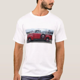 Die T der roten u. weißen klassischen Chevy T-Shirt