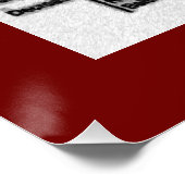 "Die T-Konten" Poster (Ecke)