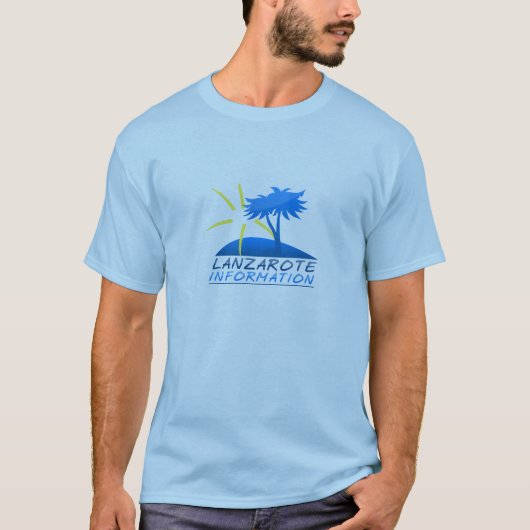 Die T Lanzarote-Info-Männer T-Shirt (Vorderseite)