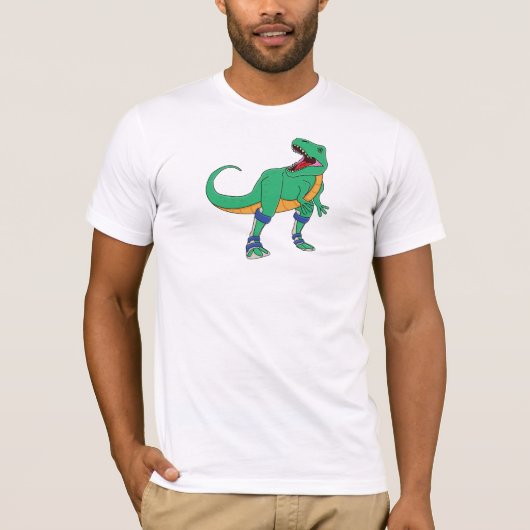 Die T Männer Dino AFO T-Shirt (Vorderseite)