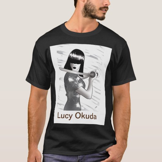 Die T Männer Lucys Okuda T-Shirt (Vorderseite)