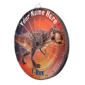 Die T-Rex Dartscheibe (Vorderseite rechts)