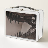 Die T-REX-Lunchbox Metall Brotdose (Vorderseite)
