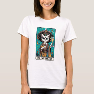 Die T - Shirt der Hohepriesterin Cat Tarot